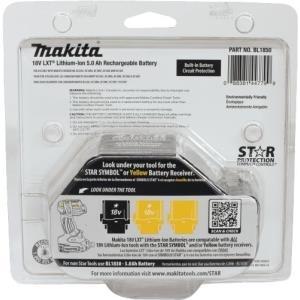 Actual product image Makita Werkzeug-Akku BL1850B 197280-8 (18 V)