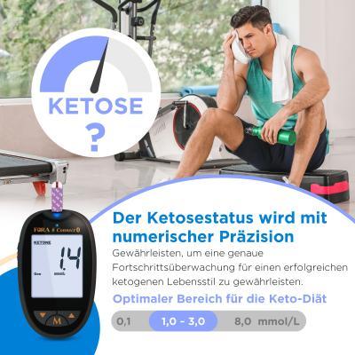 Produktbild Fora 6 β-Keton Teststreifen (Teststreifen)