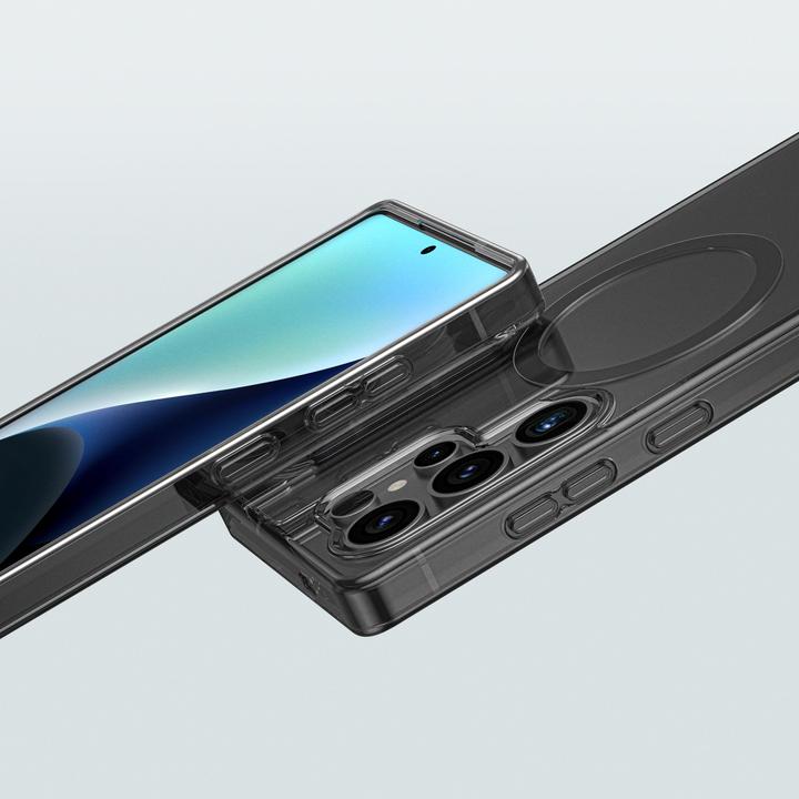 Produktbild Amazingthing Minimal Mag Case mit Magnetring für Samsung Galaxy S25 - Transparent (Samsung Galaxy S25)