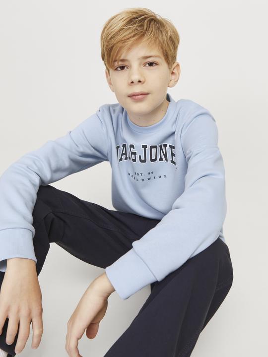 Actual product image Jack & Jones Jjecaleb Varsity Sweat Crew Neck Sn Jnr (164)
