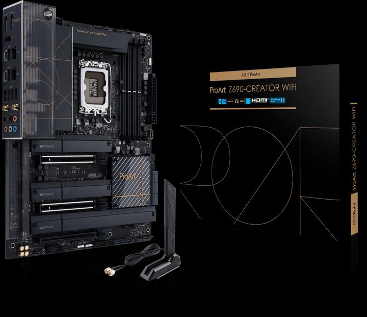 ASUS ProArt Z690-Creator Wifi (LGA 1700, Intel Z690 (DDR5), ATX)