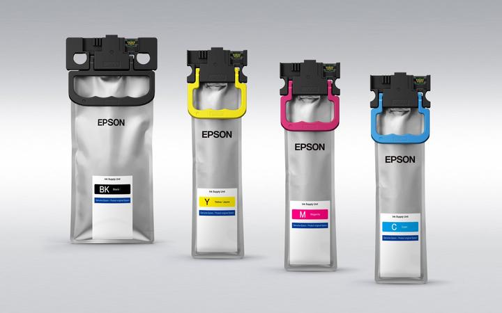 Actual product image Epson Yellow ink WF Pro EM/EP-C800R, "XL" (Y)
