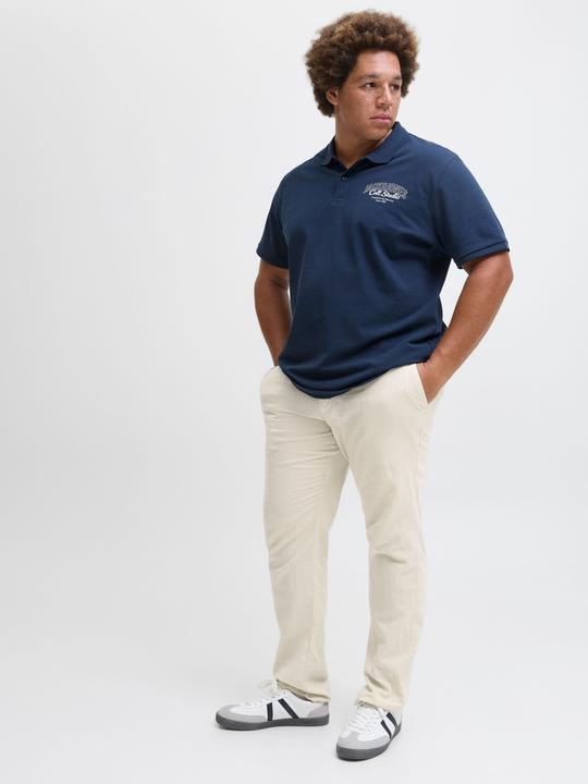 Actual product image Jack & Jones Plus tapered carrot trousers Carrot trousers (W48/L32)