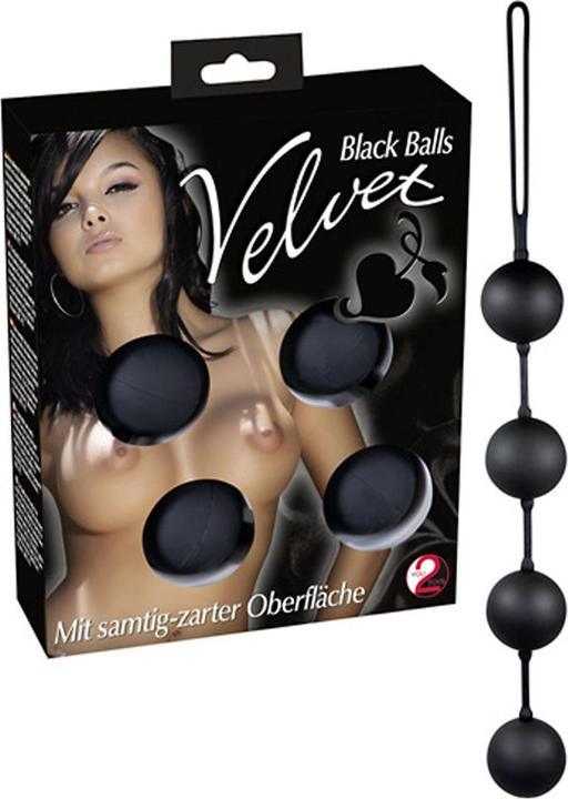 Produktbild You2Toys Velvet Balls Black