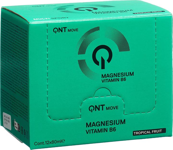 Image du produit QNT Magnesium Vitamin B6 Shot (Citron, 12 x)