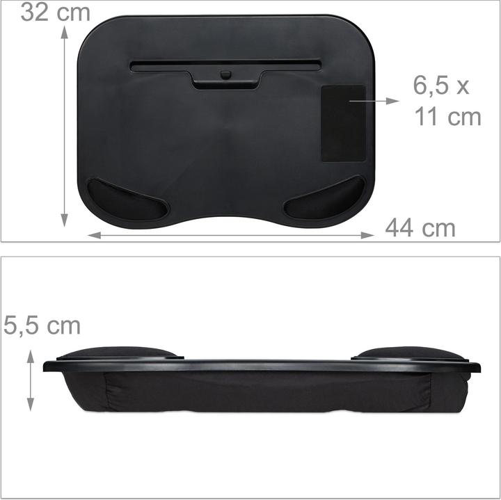 Produktbild Relaxdays Kniekissen Laptop