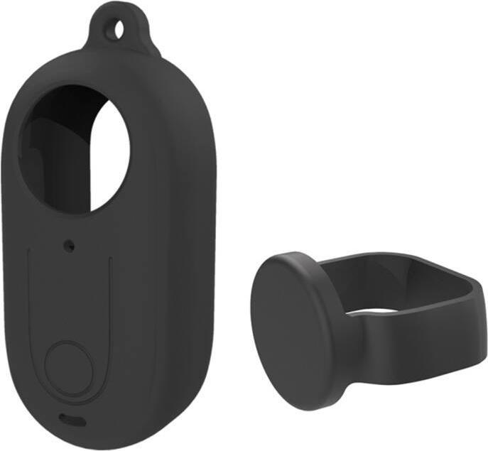 Actual product image Puluz Camera Silicone Case with Lens Cover for Insta360 GO 3 Black (Insta360 Go 3)