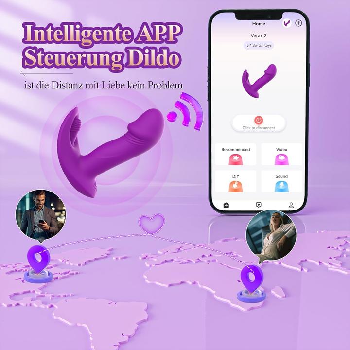 Produktbild Eawesion App-gesteuerter G-Punkt-Vibrator mit 9 Modi & Swing-Stossfunktion