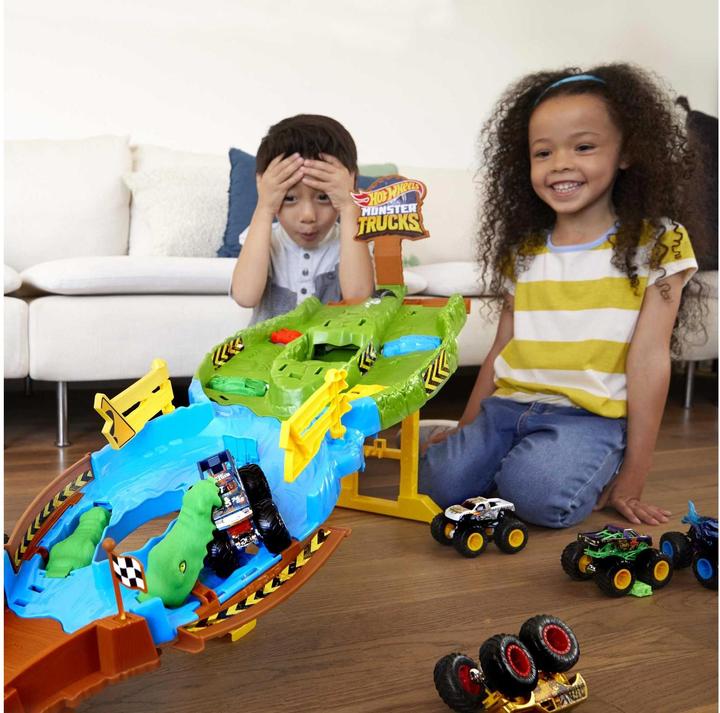 Produktbild Hot Wheels Monster Trucks Wettkampf Rennstrecke