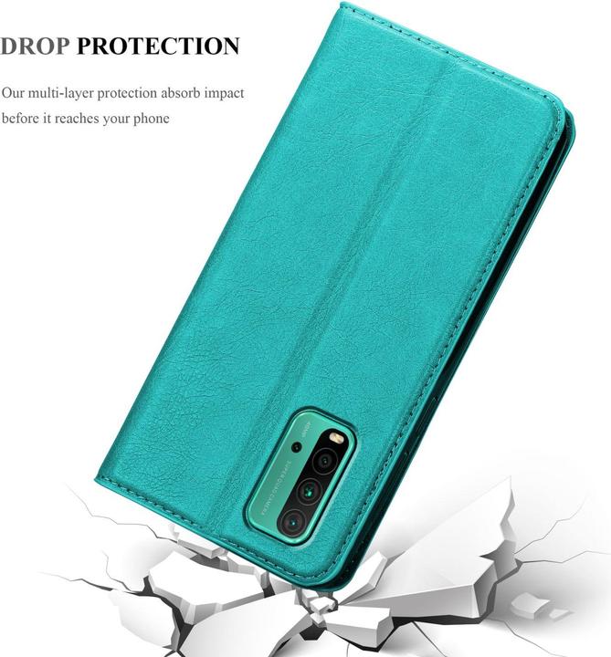 Actual product image Cadorabo Book Invis. Magnet sleeve (Xiaomi Redmi 9T, Xiaomi Poco M3)