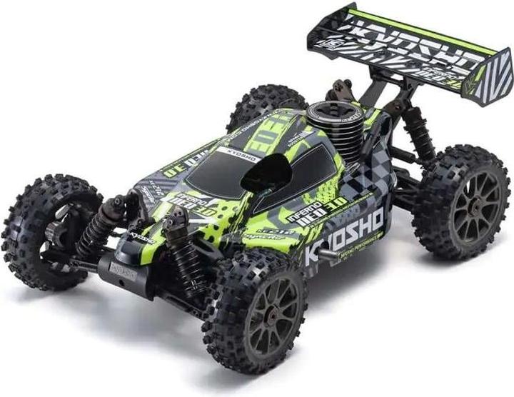 Immagine prodotto Kyosho Buggy GP Inferno NEO 3.0 Nitro Green, ARTR, 1:8 (RTR pronto all'uso)