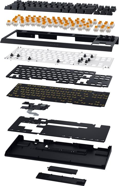 Image du produit Razer BlackWidow V4 Tenkeyless HyperSpeed (US, Sans fil)