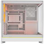 Actual product image Montech HS02 PRO (weiss, Tempered Glass x 2)