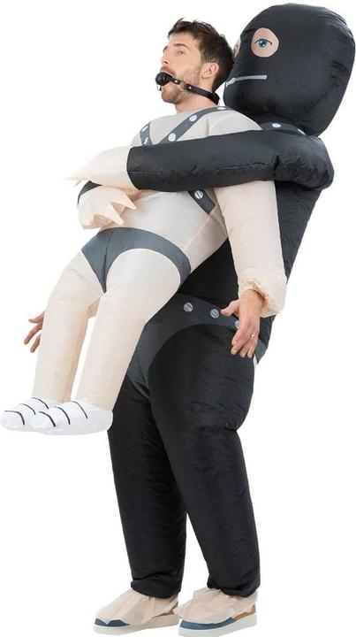 Actual product image Smiffys Unisex Adult Gimp Kidnap Inflatable Costume (One size)