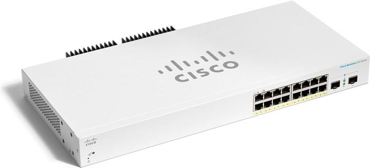 Produktbild Cisco PoE+ Switch CBS220-16P-2G 18 Port (18 Ports)