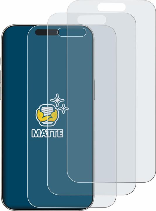 Immagine prodotto BROTECT Pellicola antiriflesso Pellicola protettiva dello schermo Pellicola protettiva dello schermo opaca (6 Pezzo/i, Apple iPhone 16)