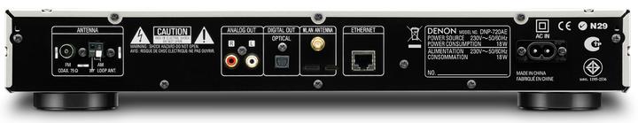 Produktbild Denon DNP-720AE Netzwerk-Audio-Player mit AirPlay und WLAN (Network Audio Player, Radio Tuner)