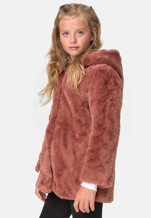 Actual product image Urban Classics Girls Hooded Teddy Coat (134, 140)