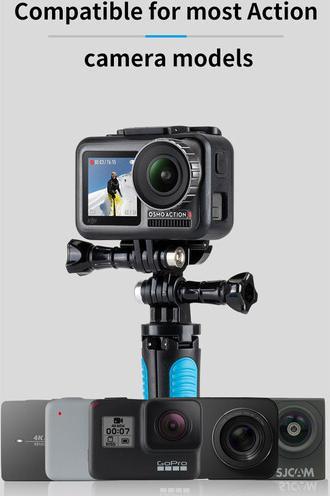 Produktbild Telesin Dual GoPro-Style 3-Prong Buckle Mount (Black) (Xiaomi yi, DJI Osmo Action)