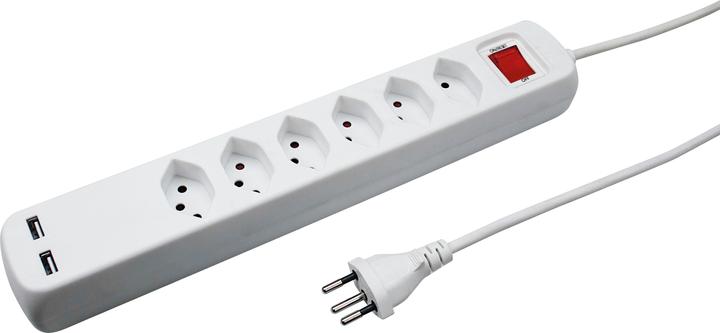 Image du produit Steffen Power Easy USB (6 x, USB-A, Type 13, 1.50 m)