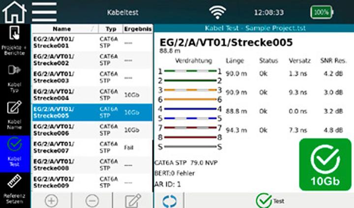 Produktbild Softing NetXpert XG2 10G Netzwerk-/Verkabelungs-Qualifizierer
