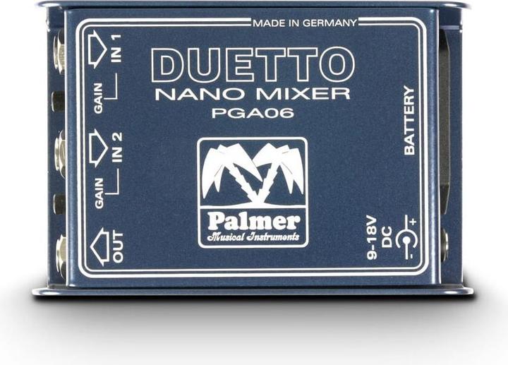 Palmer Audio DUETTO Gitarren und