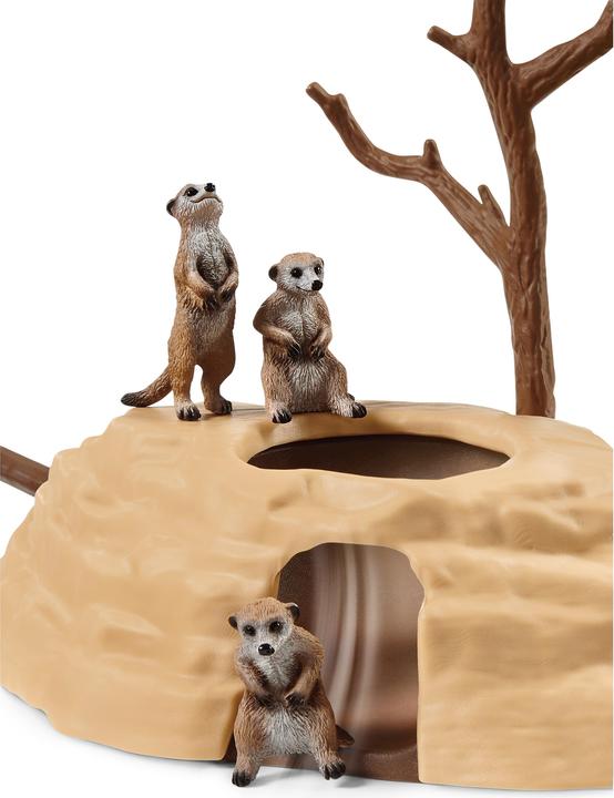 Produktbild Schleich Erdmännchen-Hügel