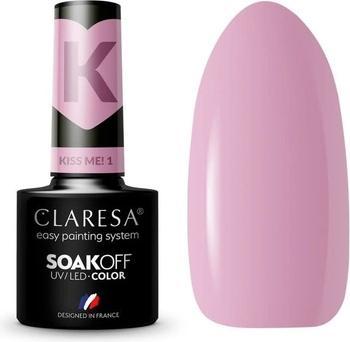 Claresa Kiss Me! UV-Nagellack 5ml (Rosa, Farblack)