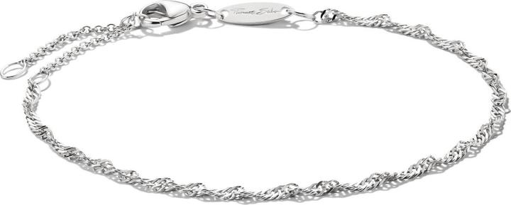 Immagine prodotto Thomas Sabo Charm-Armband Singapur Design Silber (19 cm, Argento 925)