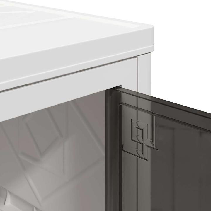 Image du produit VidaXL Boîte de rangement sur roulettes Empilable 2 étages 75 L 65 x 40 x 76cm (65 x 40 x 76 cm, 75 l)