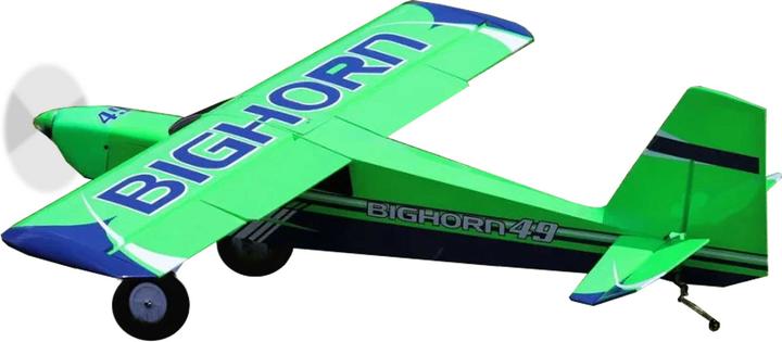 Actual product image OMPHobby Bighorn Pro 49" with flaps green ARF 1250 mm (Aerobatics)