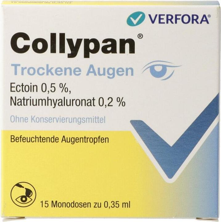 Actual product image Collypan Dry eyes monodose (0.35 ml, 15 piece)