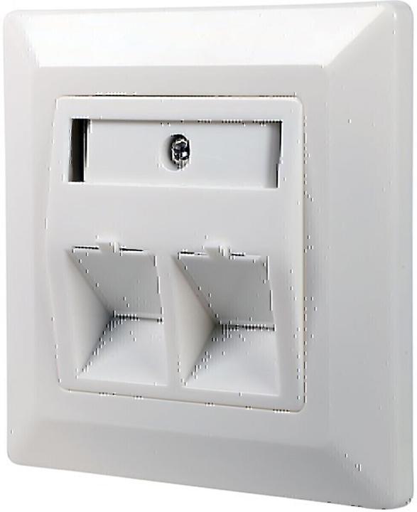 Produktbild Kathrein ESN 300 Kombi-Netzwerkdose Cat.6A 500MHz 10Gbit RJ45 LAN TV/SAT F