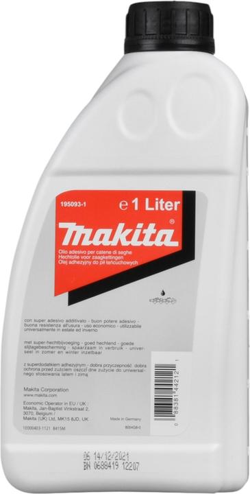 Makita 195093-1 Saw chain oil mineral (Chainsaw, Saw chain)