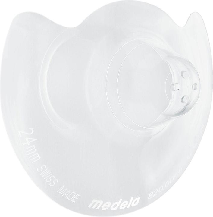 Image du produit Medela Protège-mamelons Contact L ( Ø 24mm), 2 pièces avec boîte de rangement (L)