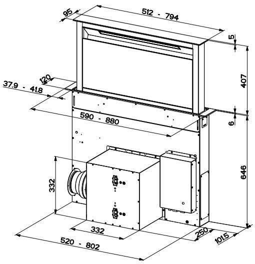 Produktbild Faber Fabula Evo+BK A90