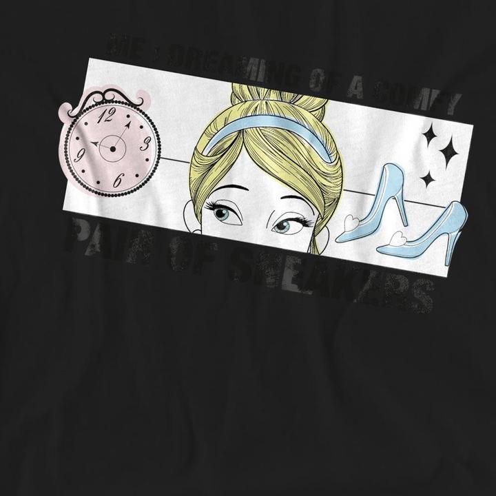 Produktbild Cinderella Dreaming Of Comfy Sneakers TShirt (XL)