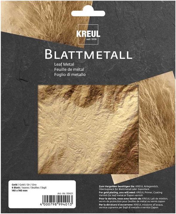 Produktbild Kreul Blattmetall (Gold)