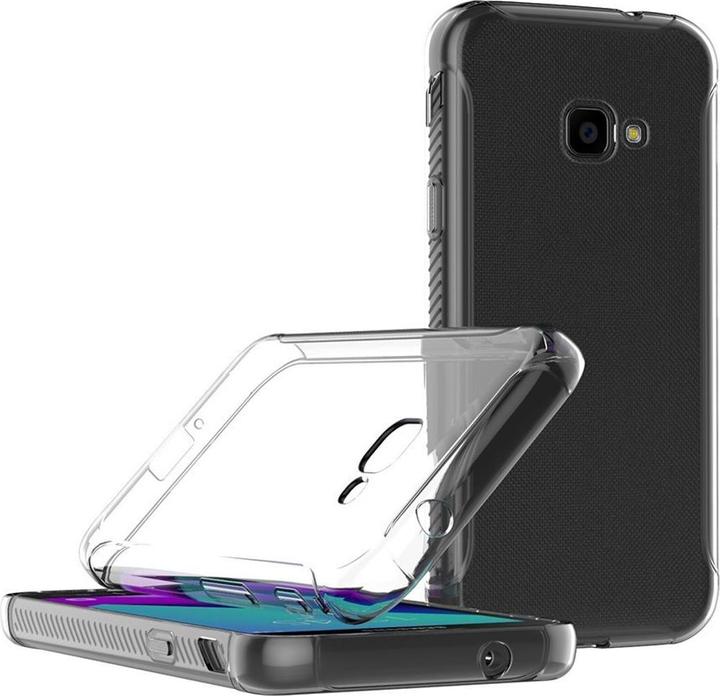 Actual product image König Design Mobile Phone Cover for Samsung Galaxy Xcover 4 Protective Case Backcover Bumper Transparent (Samsung Galaxy Xcover 4)