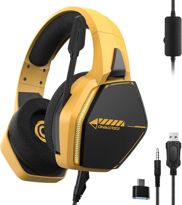 Image du produit Oniverse Gaming Headset Nebula - Solarfire Yellow (Filaire)