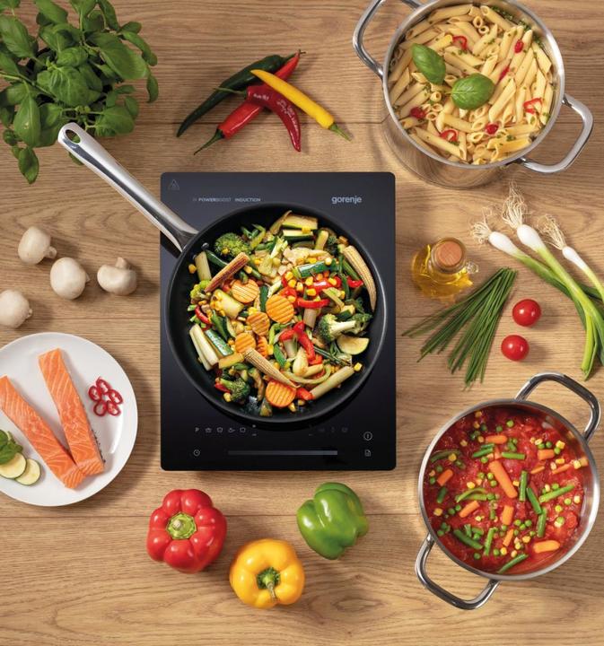 Actual product image Gorenje Hob ICY2000SP Induction, Number of burners/cooking zones 1, Touch, Timer, Black
