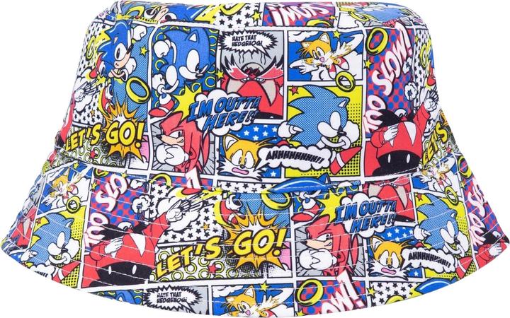 Immagine prodotto Sonic The Hedgehog Cappello a secchiello a fumetti per bambini/ragazzi (Taglia unica)