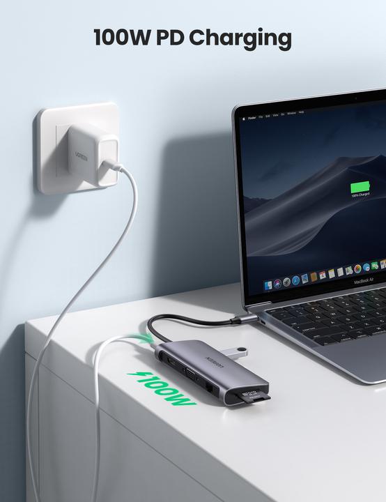 Immagine prodotto Ugreen 9 in 1 Hub (USB-C, 9 Porti)
