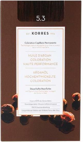 5.3 Honey Light Brown - Colorant 50ml/Emulsion 75ml/Conditioner 20ml