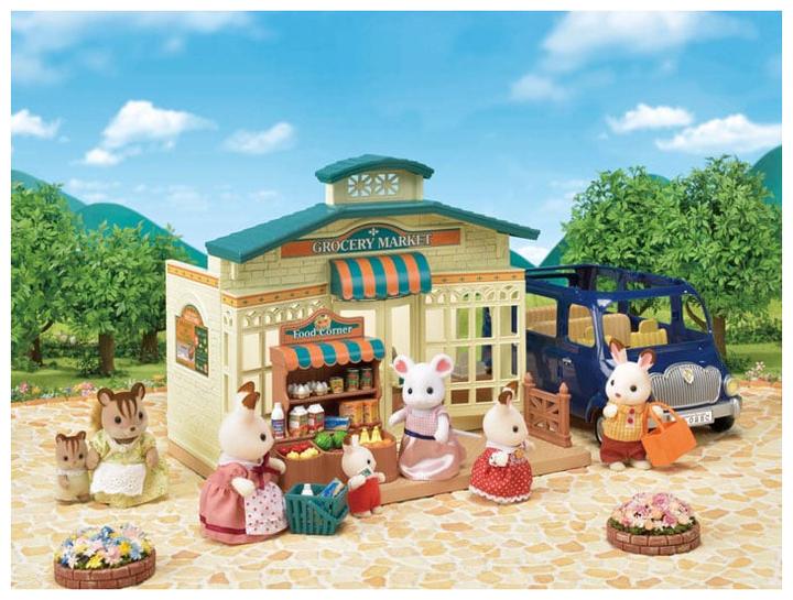 Image du produit Sylvanian Families Marché d'alimentation