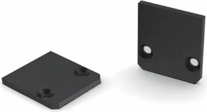 Produktbild LEDsON Anodized Aluminium End Cap For Sl15 Fl Profile Without Cable Hole - Black
