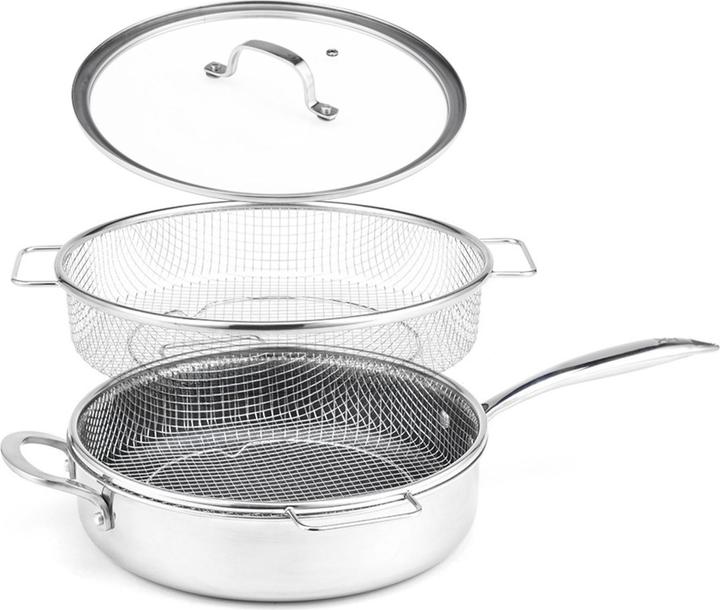 Produktbild Livington Titan Pan (28 cm, Bratpfanne, Aluminium, Edelstahl)