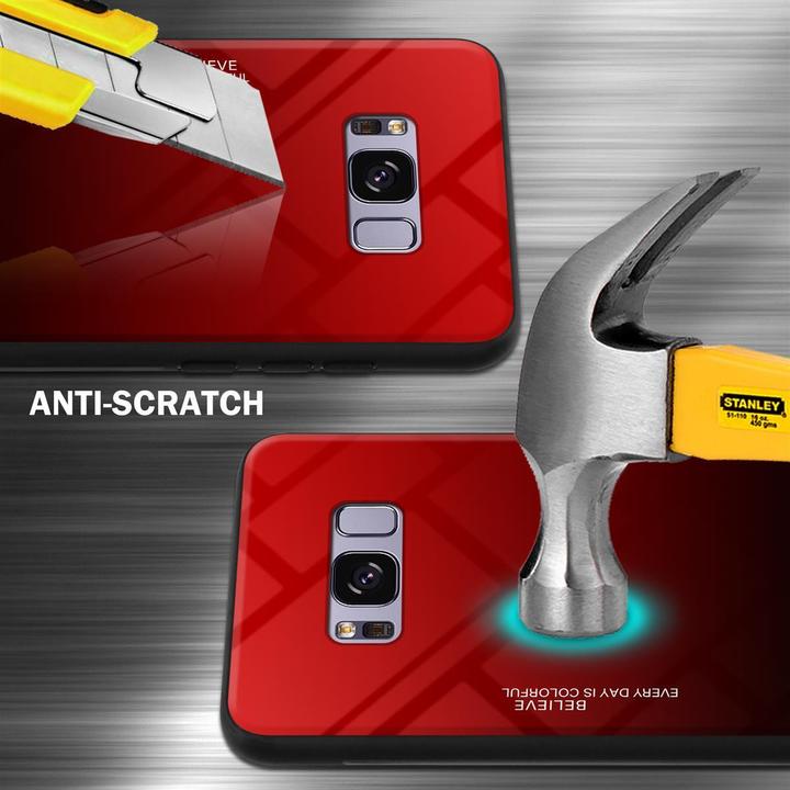 Immagine prodotto Cadorabo Copertura in vetro TPU 2 colori (Samsung Galaxy S8+)
