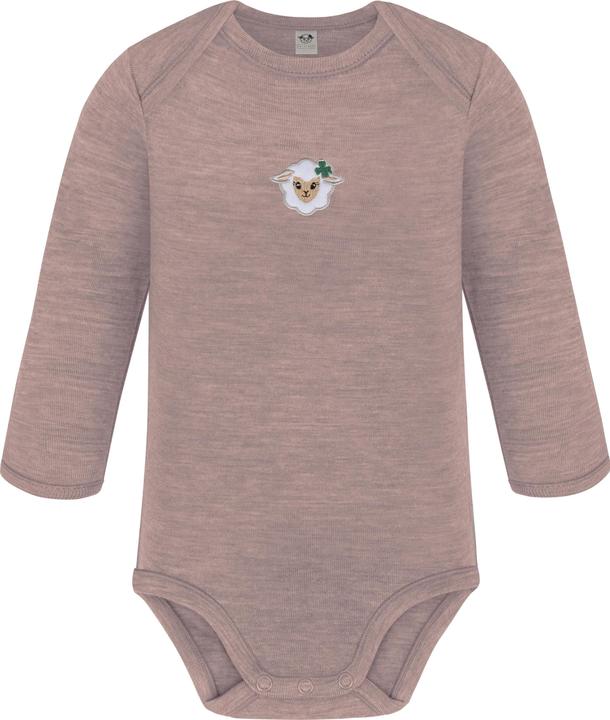 Actual product image Normani Baby merino long sleeve body "Auckland" - 9365 (92)