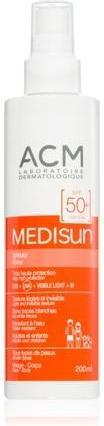 Actual product image ACM Medisun tanning spray for face and body SPF 50+ 200 ml (Sun spray, SPF 50+, 200 ml)